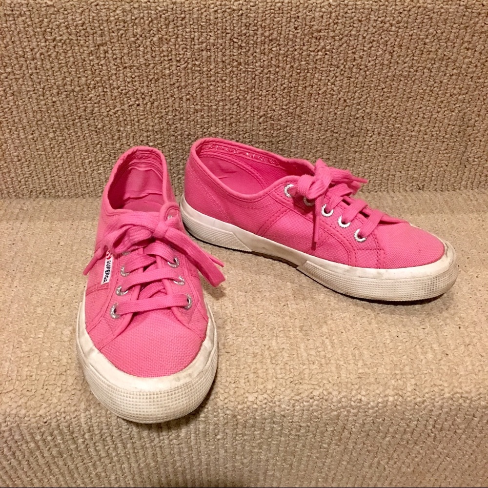 Lovely hot pink sneakers